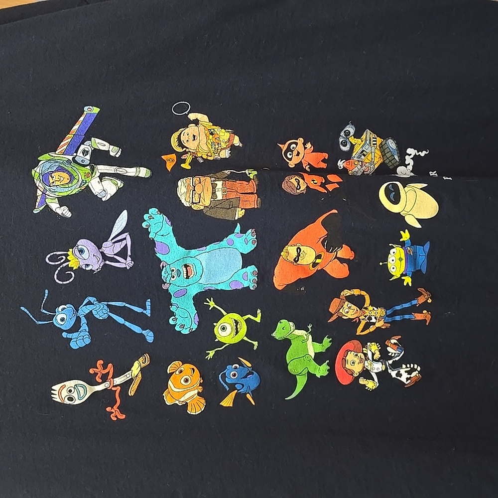 Pixar Character TShirt Sz 2X